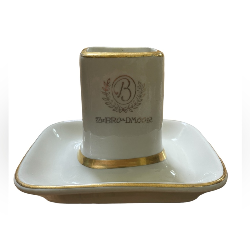 Antique Broadmoor resort hotel smoking accessory.